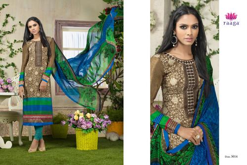 Sophia - Cotton, Brown | Embroidered, Soft, Bright Colors, Casual, Comfortable Fit