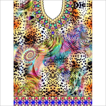 Digital Printed Kaftan