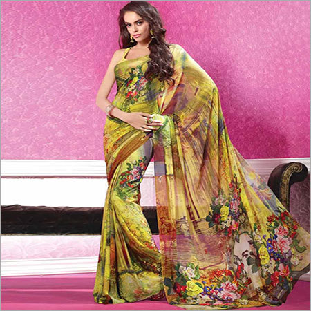 Digital Printed Sarees