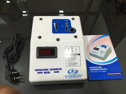 Photo Colorimeter Microprocessor Based
