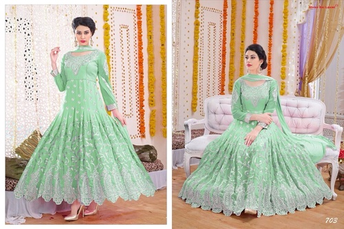 Ladies fancy anarkali suit