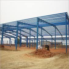 Blue Pre Engineered Building Structure