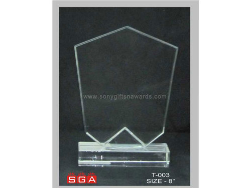 Custom Crystal Trophy