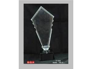 Unique Crystal Trophy