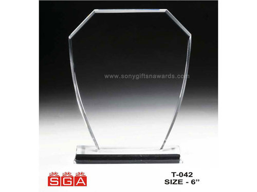 Glass Award Trophy