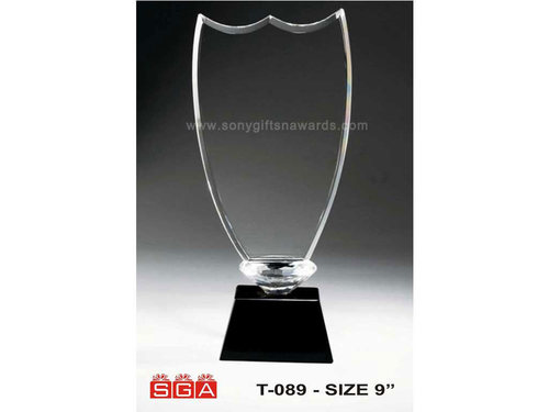 Glass Golf Trophies