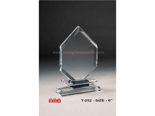  Crystal Glass Trophies