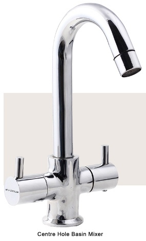 Centre Hole Basin Mixer