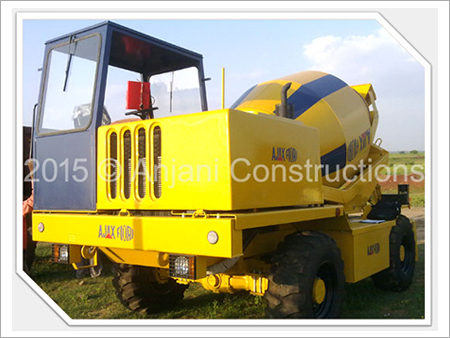 Self Loading Transit Mixer On Rent By ANJANI CONSTRUCTION SERVICES
