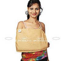 Fracture Aids - Cotton Fabric, Available In Sizes Xs To Xl, Beige Color, Wide Neck Straps For Single Point Pressure, Non-surgical Arm Positioning Support