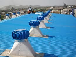 Industrial Air Ventilator - Material: Sheet Metal