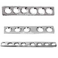 Orthopedic Surgical Plates - Titanium, Various Sizes & Thickness Options | Polished Finish, Adjustable Hole Spacing, Individually Packed, Ethylene Oxide Sterilization