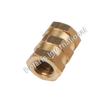 Brass Wood Hex Inserts
