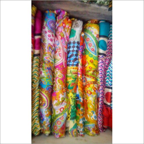 Satin Print Fabric