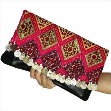 Embroidered Purse