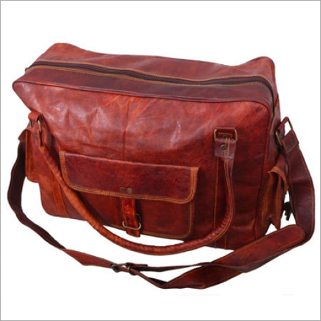 Leather Messenger Pocket Bag