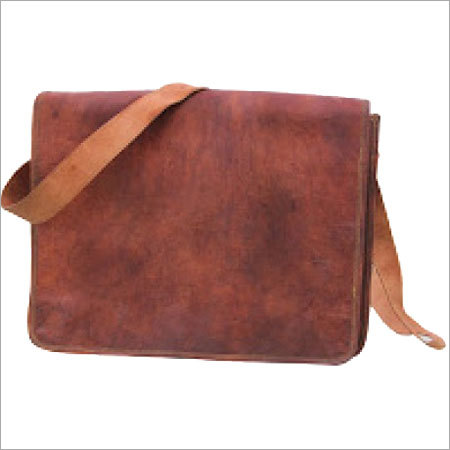 Leather Flap Messenger 