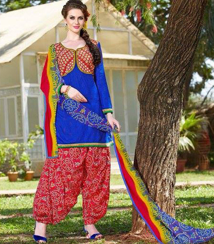 Cotton Patiala Suits