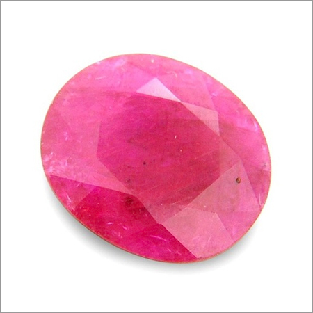 6.48 Carat Certified Oval Mixed Cut Ruby Gemstone