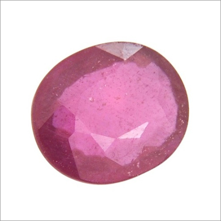 3.50 Ratii Oval Mixed Cut Natural Ruby Gemstone Manik