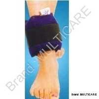 Ankle Weight Cuff - Fabric, Dark Blue | Adjustable Fit, Velcro Closure, 10 Pockets For Removable 2250 Gm Weights, Ideal For Muscle Shaping And Physiotherapy