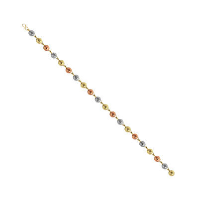 Tri-Color Gold Plated Chain