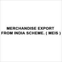 Merchandise Export From India Scheme Consultant