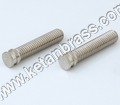 Brass Round Threaded Bolt