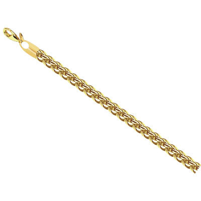 Gold Plated Men Bracelets - 7-9 Inches, 8-10 mm Width, Lobster Clasp | Durable, Stylish, Elegant Appeal