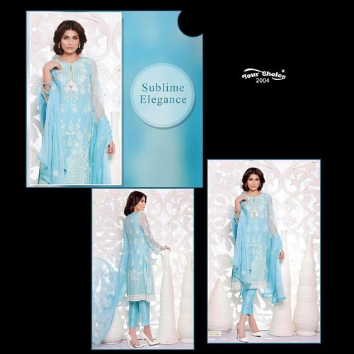 Casual Georgette Dress Material