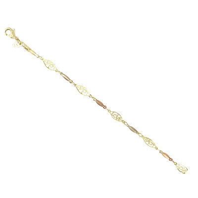 LOVE DESIGN GOLD PLATED BRACELETS