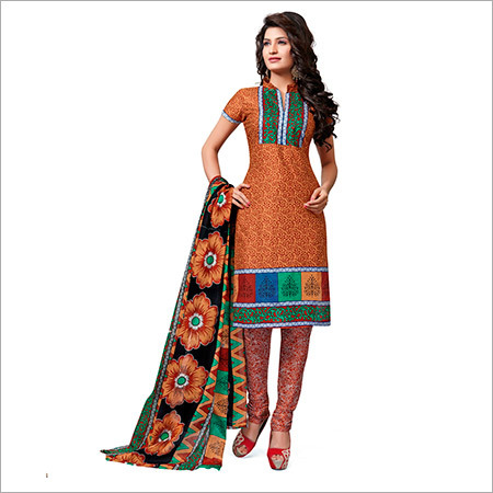 Fancy Cotton Dress Materials