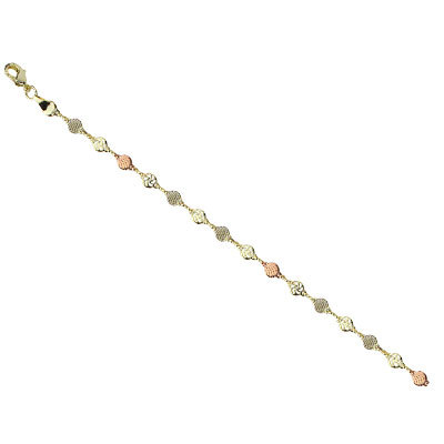 DOUBLE ROUND GOLD PLATED BRACELETS