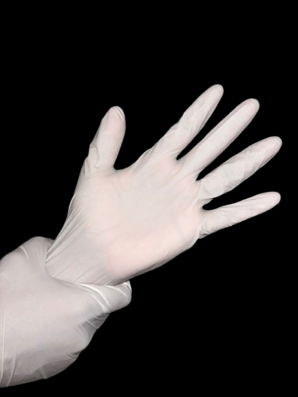 Latex Powdered Examination Gloves