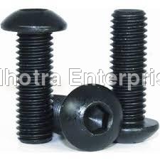 Button Head Allen Bolts - Alloy Steel M3-M12, 5mm-50mm, Black Oxide | Hex Socket, Corrosion Resistant, Durable, Secure Fastening