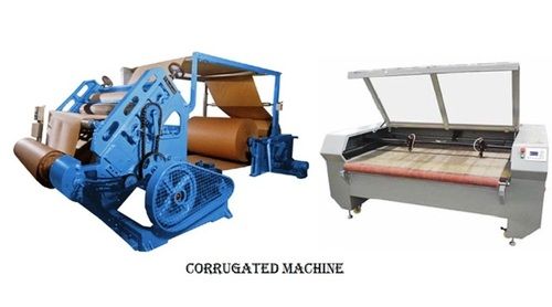 CARUGATION BOX MAKING MACHINE