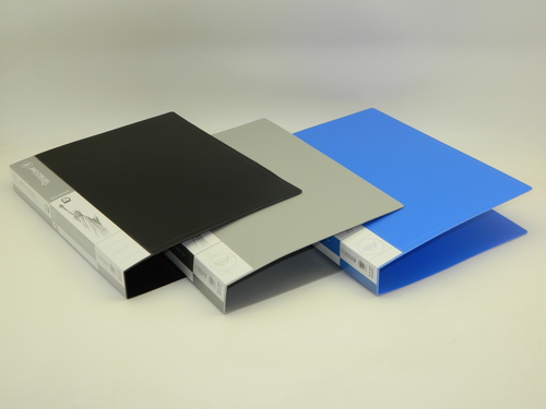 Lever Arch File - Plastic, A4, Blue | 200 Sheets Capacity, Portable Document Storage, Easy Access, Durable Design
