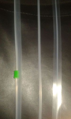 Zipper Profile - Plastic Coil, 10-100 cm x 5-20 mm, Transparent | Cost-Effective, Durable, Easy to Use, Reliable, Smooth, Versatile for Packaging, Clothing, Luggage
