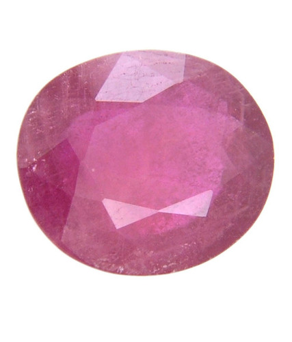 Oval Faceted Manik 8.52 Carat Natural Ruby Gemstone