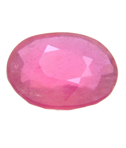 Oval Faceted Natural Ruby Gemstone 6.27 Carat - Manik