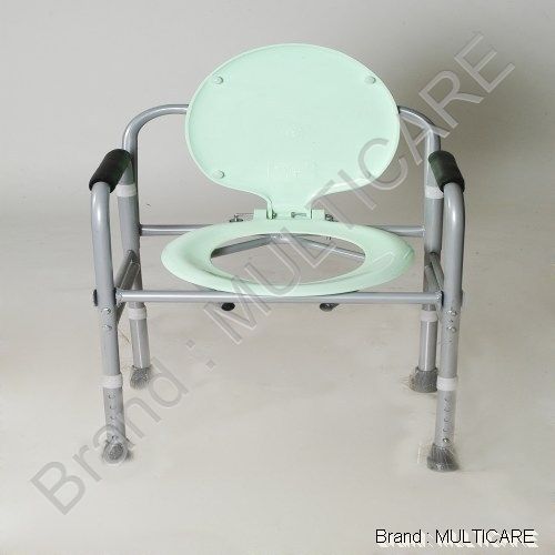 Folding Walker With Commode