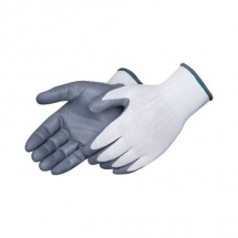 Nitrile Coated Grey Gloves