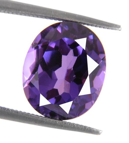 9.50 Cts Lab Created Synthetic Alexandrite Gemstone