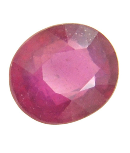 3.25 Ratti Ruby - Corundum, 8.91x7.50x4.60 mm, Red, Oval Cut | Burma Origin, Investment Grade, Birthstone Gemstone