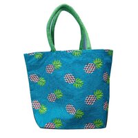 Printed Natural Jute Bag