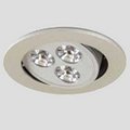 Led Lighting Fixtures - Aluminum, Diameter: 80mm, 12w, 12v Dc | Adjustable Lighting, Energy Efficient, Long Lifespan, Multiple Colors, Versatile Applications