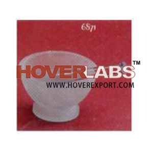 Mortar & Pestle Glass - 6, 9, 11.5, 15cm, Clear Color, Durable, Versatile, Easy Cleaning, Precise Grinding