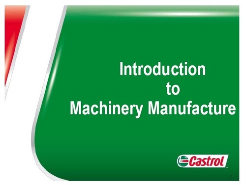 Machinery Manufature