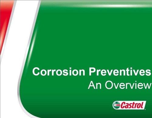 CORROSSION PREVENTIVES