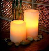 Round LED Wax Candles